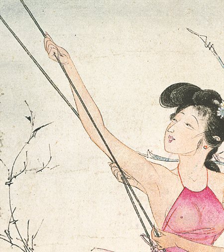 长丰-胡也佛的仕女画和最知名的金瓶梅秘戏图